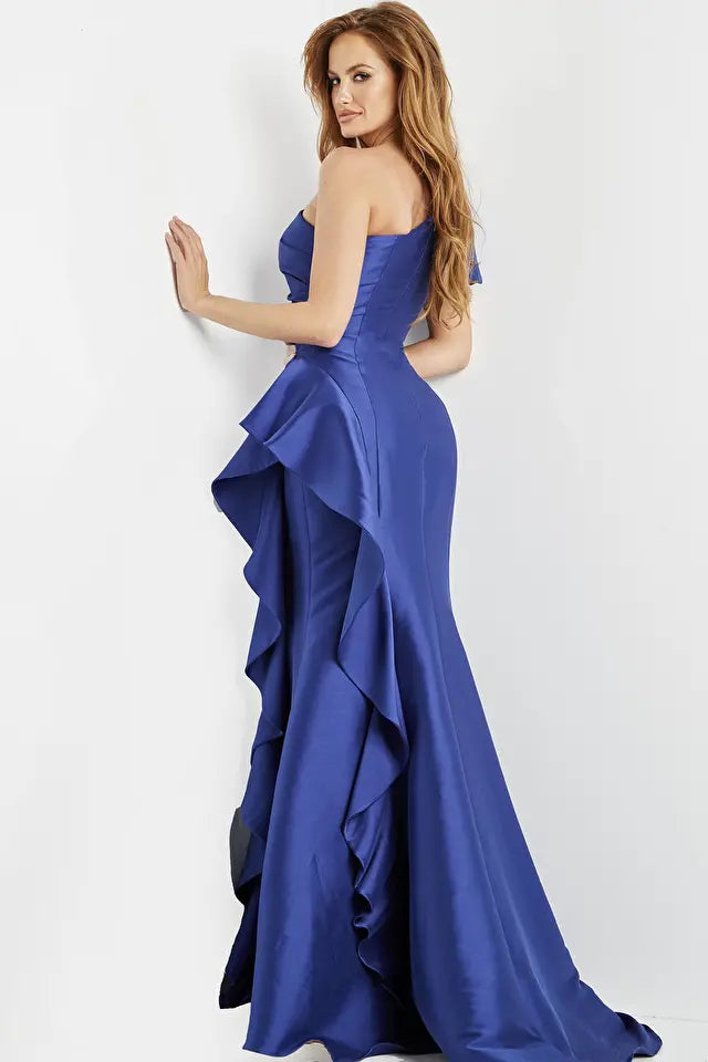 Jovani 09201 - Taupe Glasscock Boutique