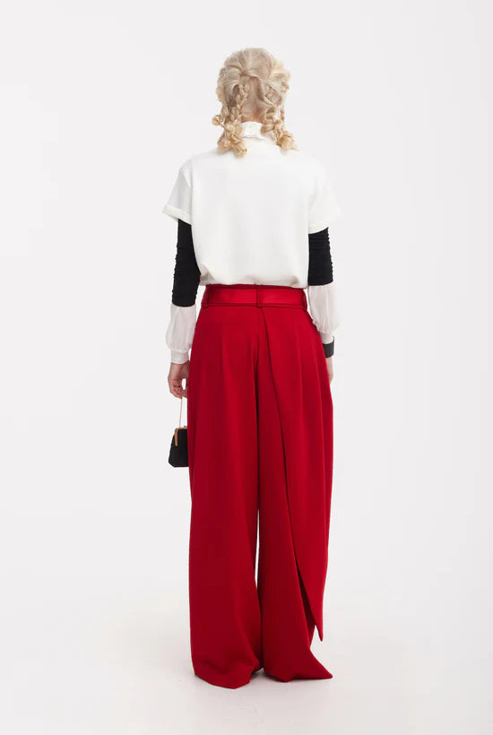 Julia Allert High-Wrap Trousers Glasscock Boutique