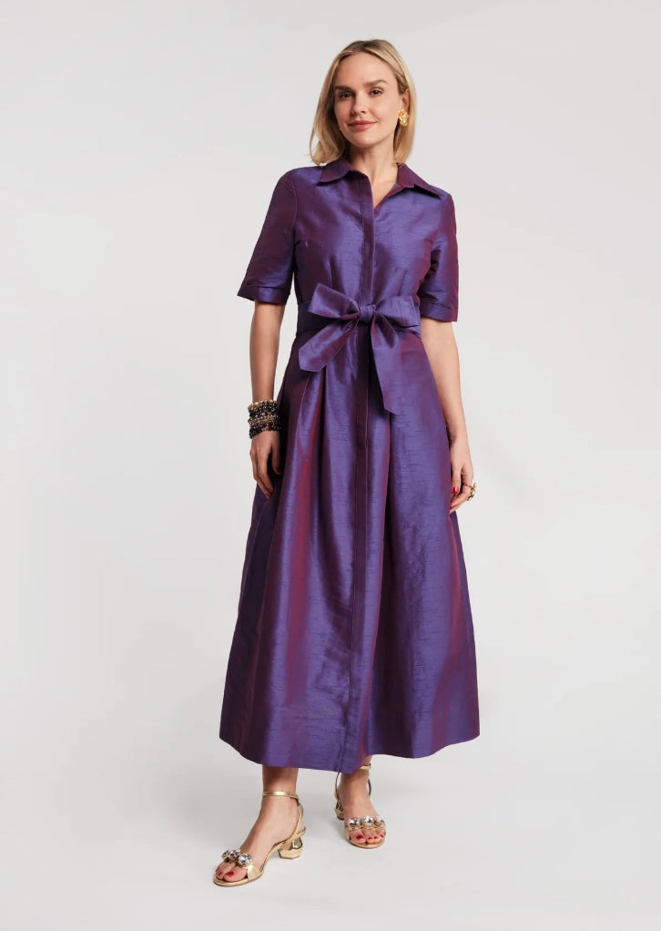 Frances Valentine Bella Maxi Dress Violet Glasscock