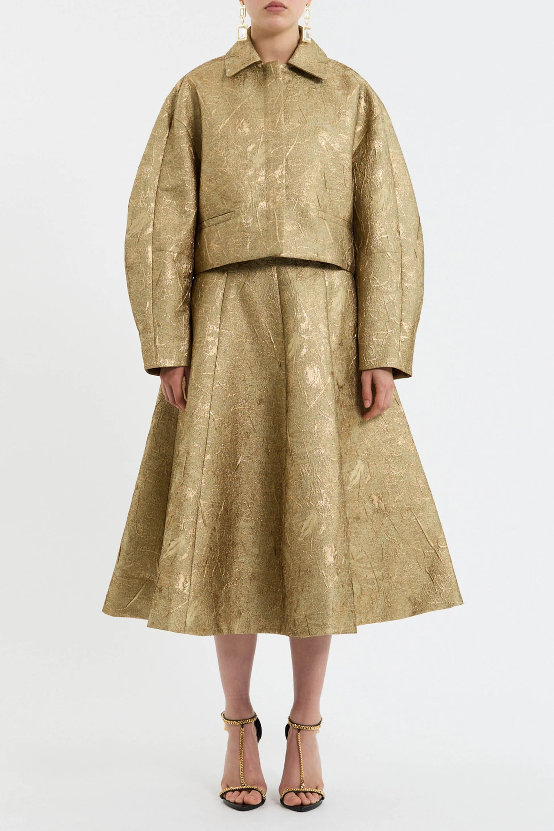 gold jacket