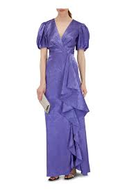 Sachin and Babi Saoirse Gown in Blue Glasscock Boutique