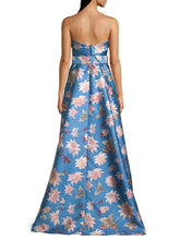 Load image into Gallery viewer, Sachin &amp; Babi - Brielle Strapless Floral Gown
