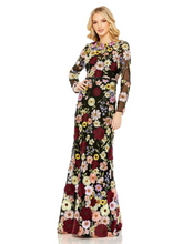 Load image into Gallery viewer, Mac Duggal Floral Embroidered Gown
