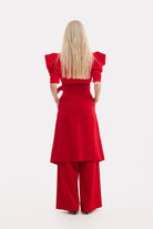 Julia Allert V-Neck Puff Sleeve Top Glasscock Boutique