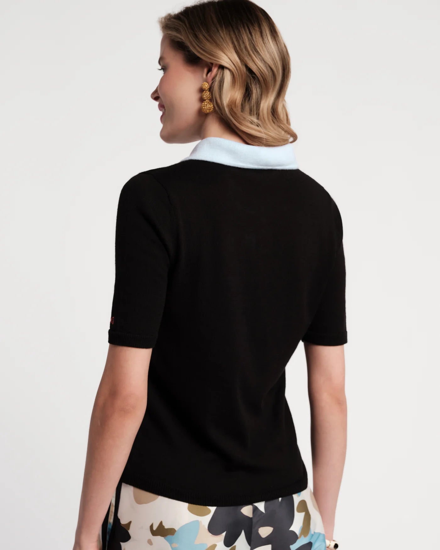 Frances Valentine Knit Shell Sweater Glasscock