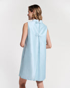 Frances Valentine Diplomat Blue Dress Glasscock