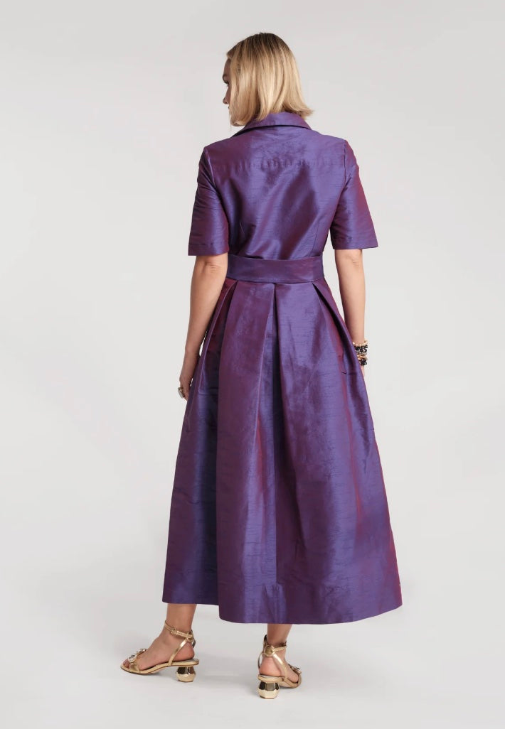 Frances Valentine Bella Maxi Dress Violet Glasscock