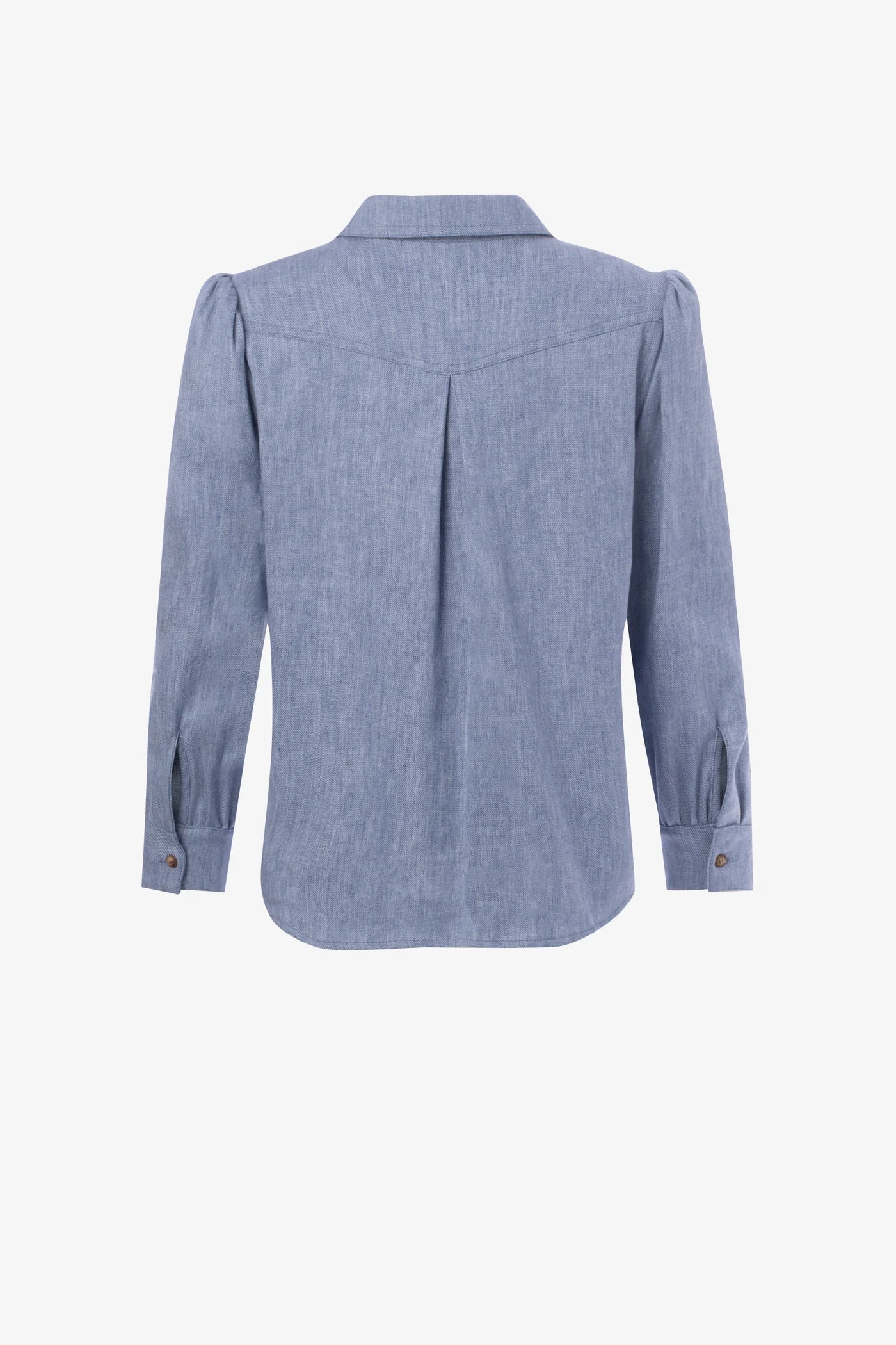 Iris Setlakwe Denim Shirt Glasscock