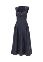 Rebecca Vallance Serenity Cut Out Midi Dress Glasscock