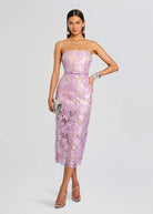 Retrofete Rowena Lace Dress Lavende Glasscock