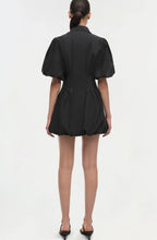 Load image into Gallery viewer, Simkhai Cleo Balloon Pintuck Mini Dress

