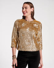 Load image into Gallery viewer, Frances Valentine Taylor Sequin Top Floral
