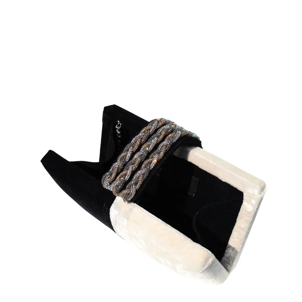 Simitri Tuxedo Clutch Glasscock Boutique