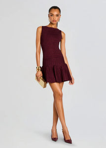 Retrofete Audrina Metallic Dress