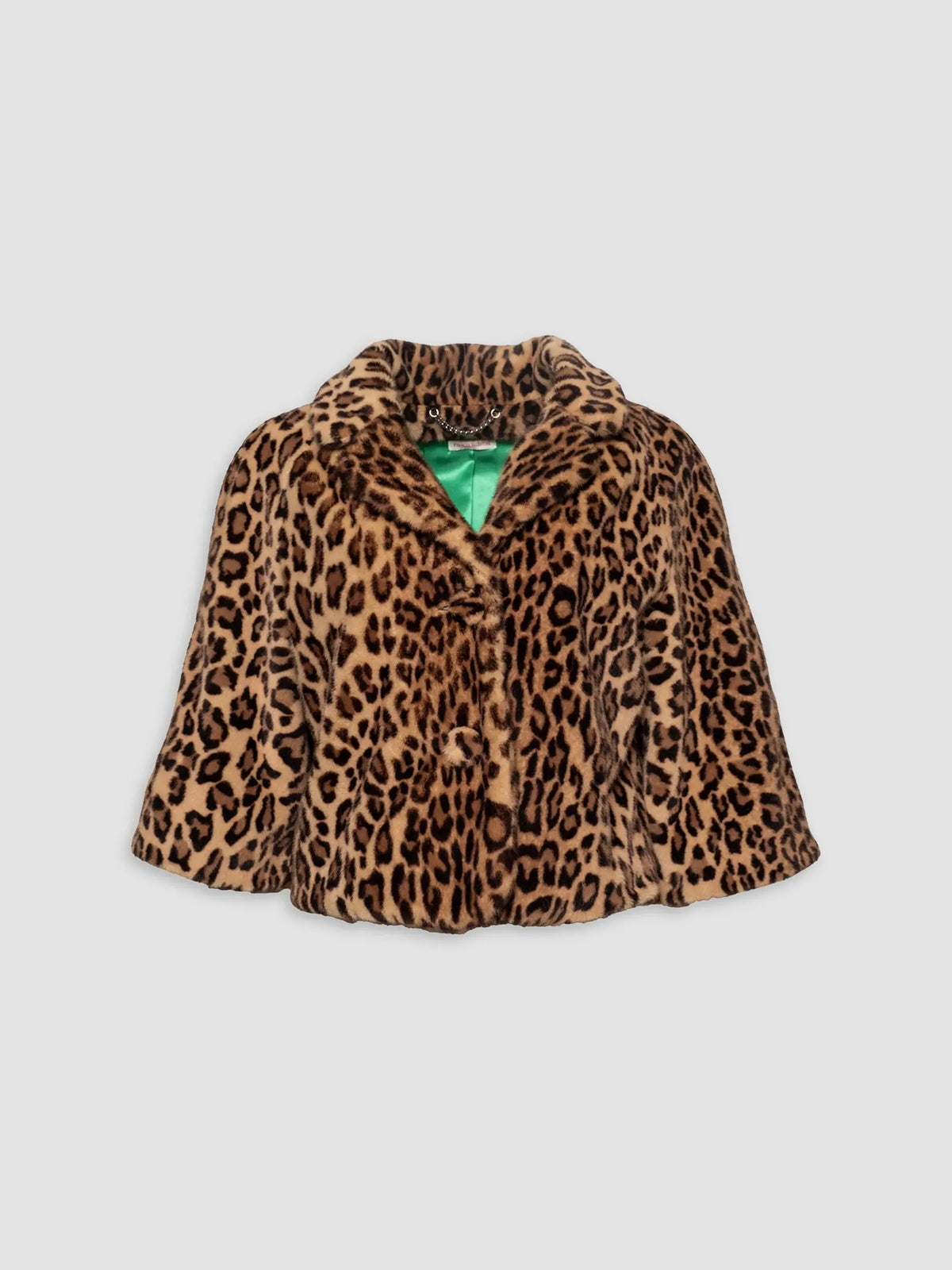 Frances Valentine Blaine Jacket Leopard Faux Fur Glasscock Boutique