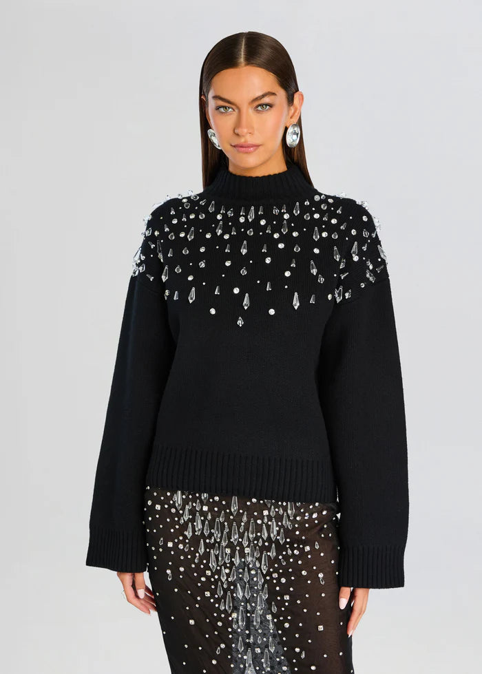 Retrofete Christa Embellished Sweater