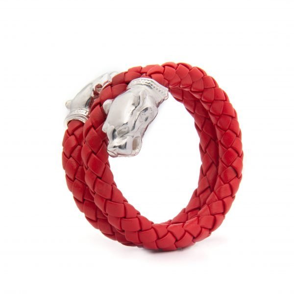 Daniella Ortiz Leather Horse Head Bracelet