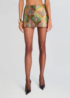 Retrofete Delphira Brocade Skirt Glasscock Boutique