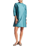 Frances Valentine Diplomat Mini Dress With Sleeves Glasscock Boutique