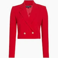 Generation Love Red Tweed Jacket