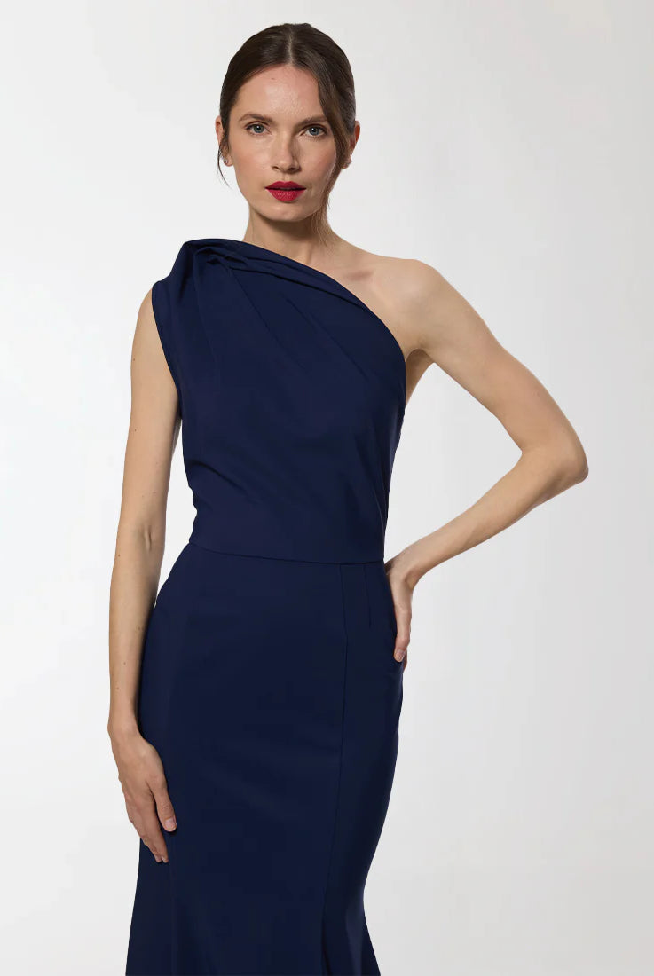 greta constantine blue dress Greta Constantine Minnedosa Dress CASHEW / 6