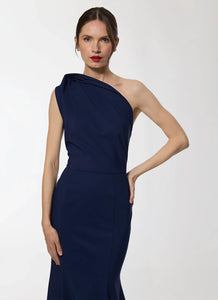Greta Constantine Jacent Dress In Coral