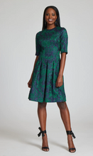 Load image into Gallery viewer, Jacquard Print Cocktail Dress
