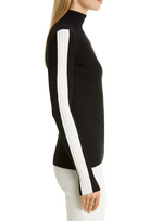 Capsule 121 - The Mimosa Turtleneck Cotton & Cashmere Rib Sweater Glasscock Boutique