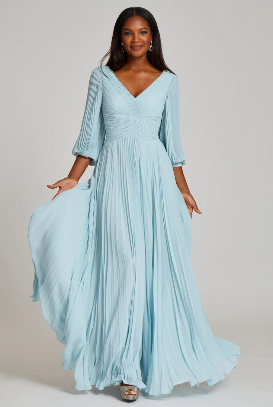teri jon mother of the bride dresses Tea Length Embroidered Tulle Cocktail Dress Glasscock Boutique enhanced by delicate beadwork that adds subtle shimmer and dimension Teri Jon Organza Mother Of